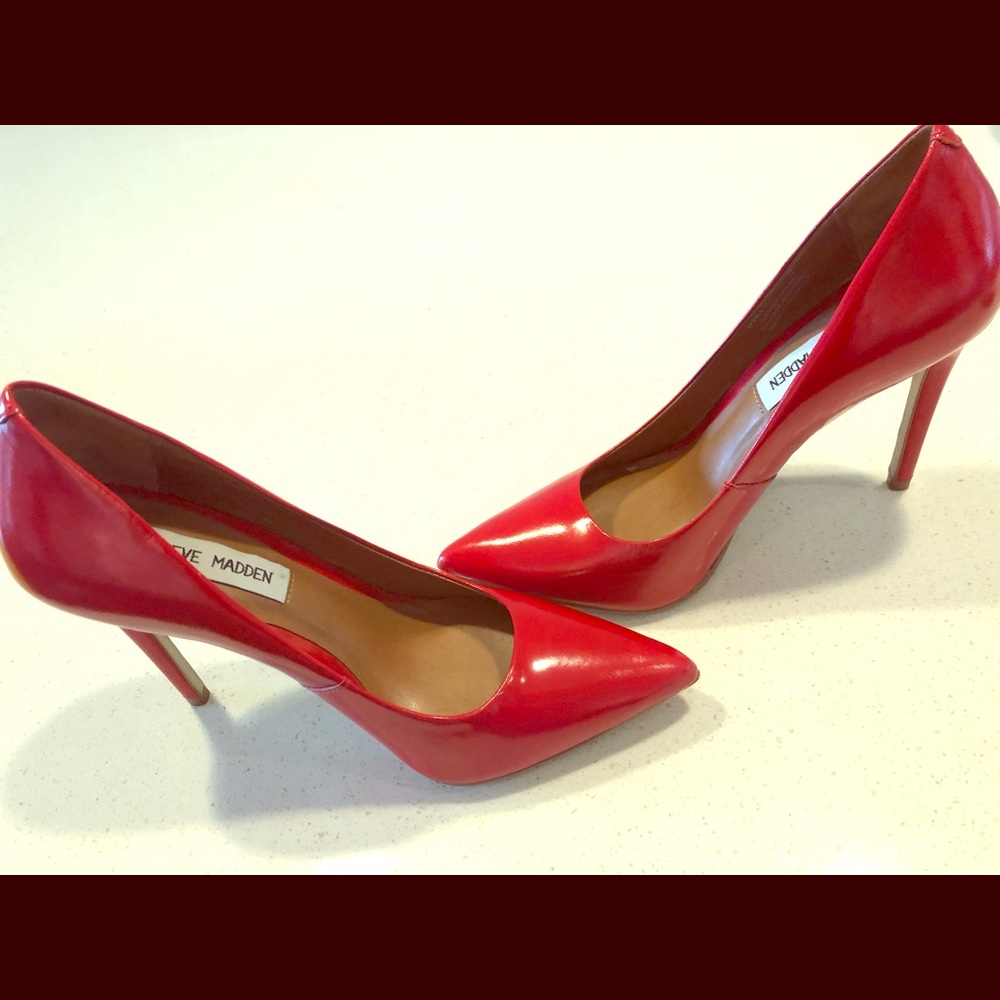 Steve Madden Heels leather Pronto made in Brazil